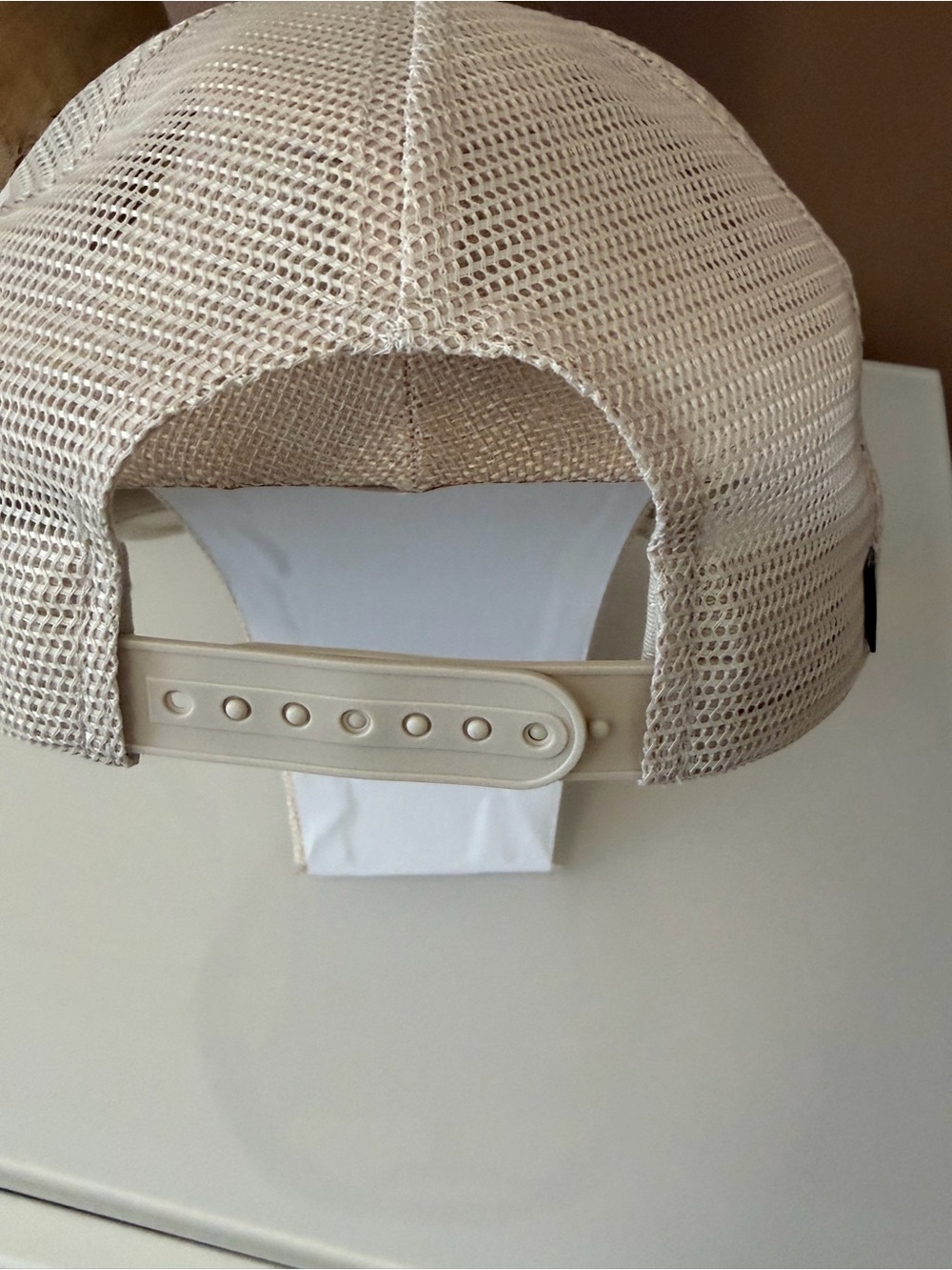 Ivory Trucker Hat with 'I MAY BE WRONG, but doubt it! I HAD PAR.' Text - Picture 3 of 3